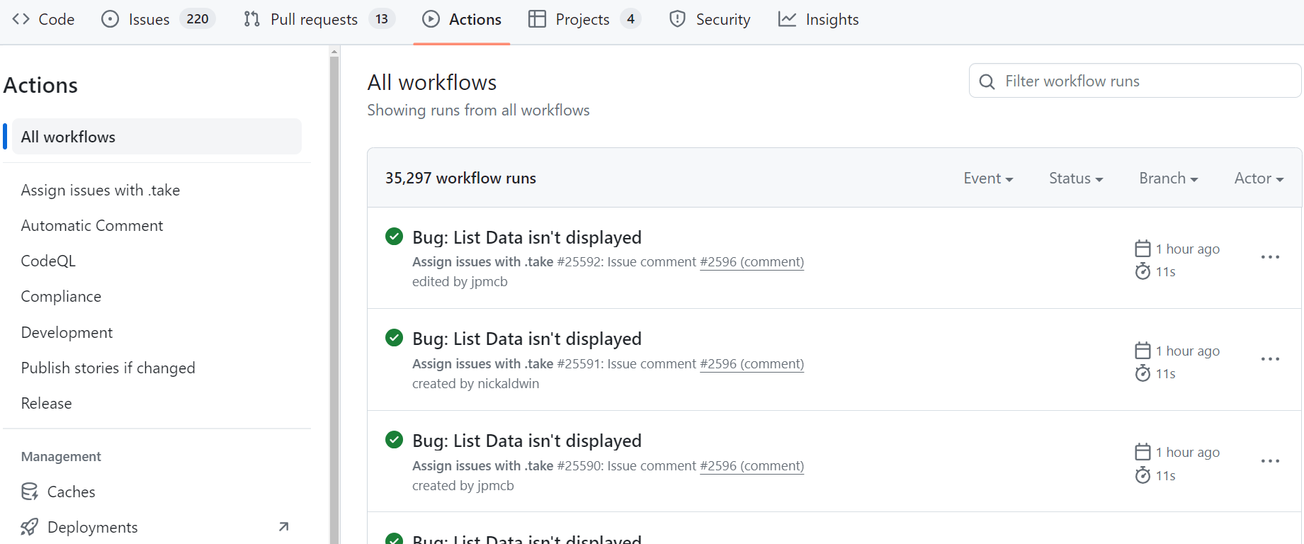 Create GitHub Action